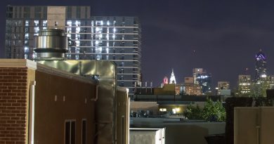 View South of Campus