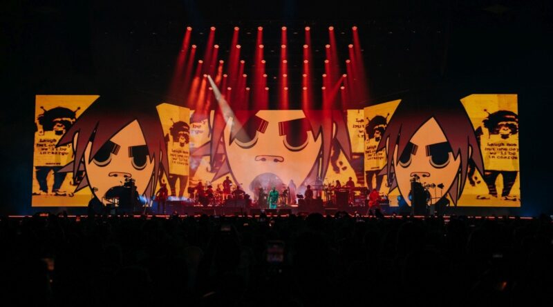Gorillaz, Little Simz, and Deltron 3030 @ Freedom Mortgage Pavilion